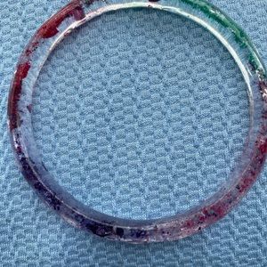 Handmade resin bracelet